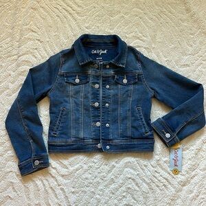NWT Cat & Jack Jean Jacket M